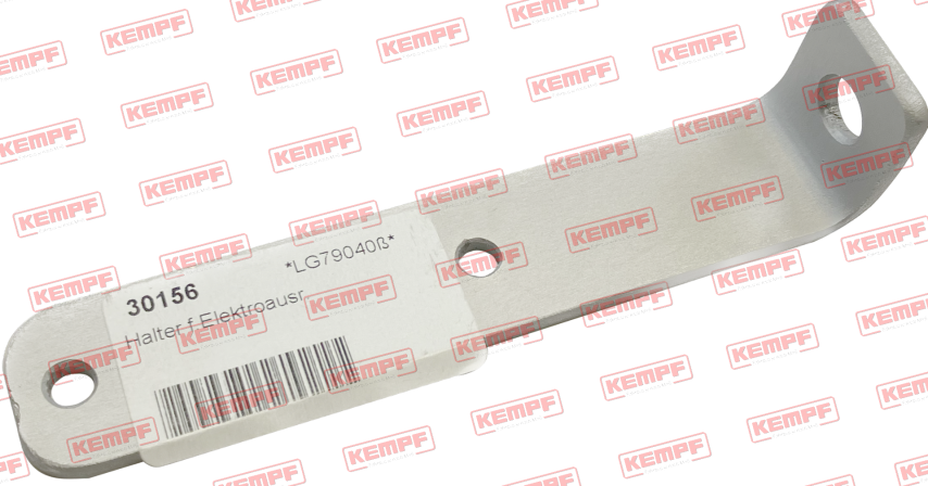 30156 Kempf Halter f.Elektroausr., f. Dreieckrückstrahler geschraubt
